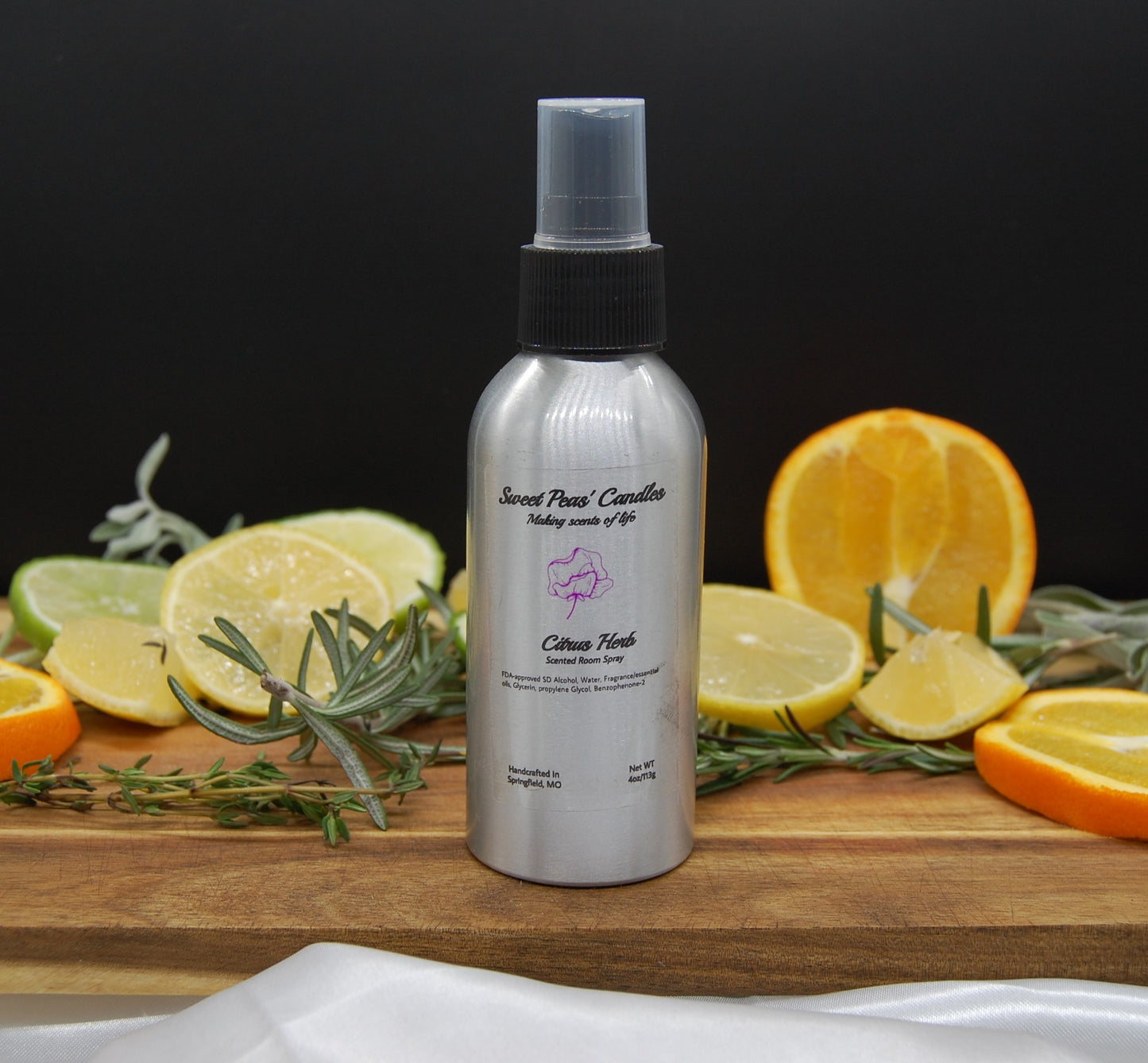 Citrus Herb Scented Room Spray