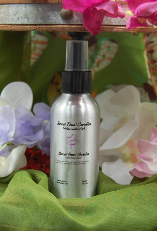 Sweet Peas' Garden Scented Room Spray