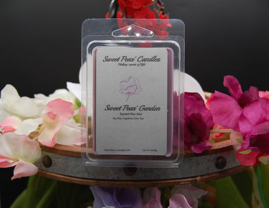 Sweet Peas' Garden Scented Wax Melt